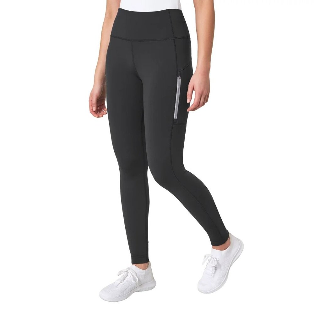 Mondetta XXL 18 Fleece Lined Leggings Zipper Pockets Activewear Athletic Pants